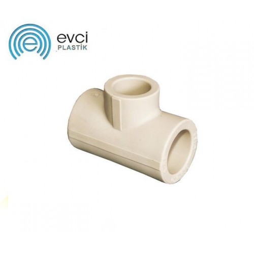 Трійник рівний PP-R Evci Plastik 40 Трійник рівний PP-R Evci Plastik 40