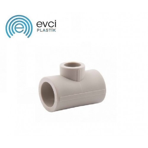 Трійник редукційний PP-R Evci Plastik 322532 Трійник редукційний PP-R Evci Plastik 322532