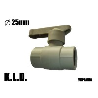 Кран кульовий KLD 25 латкул