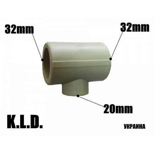Трійник редукційний KLD 322032 Трійник редукційний KLD 322032