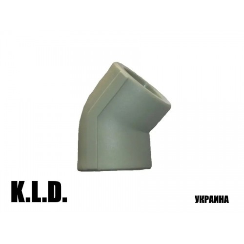 Коліно кут PPR KLD 90 40 Коліно кут PPR KLD 90 40