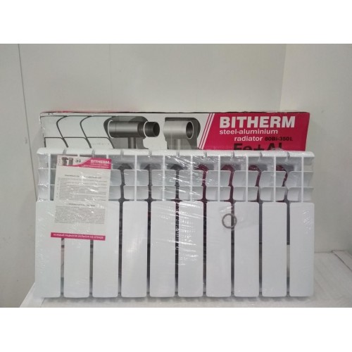 Біметалевий радіатор опалення BITHERM 350808 секцій Біметалевий радіатор опалення BITHERM 350808 секцій