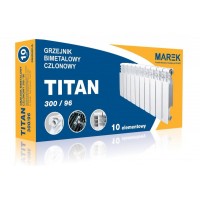 Біметалевий радіатор опалення Marek Titan 30096 14 секцій