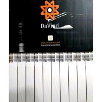 Біметалевий радіатор опалення DaVinci 500100 15 секцій