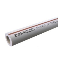 Труба EUROPRODUCT PPR Композит Алюміній 63x105 12 муп