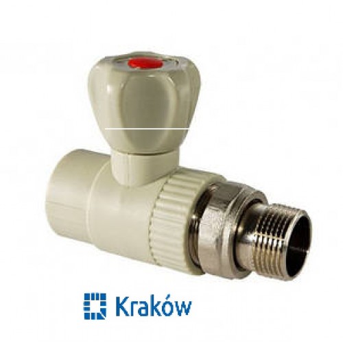 Радіаторний кран 20x12 Krakow прямий ст кул Радіаторний кран 20x12 Krakow прямий ст кул