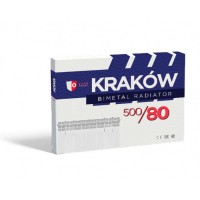 Біметалевий радіатор опалення Krakow 50080 5 секцій