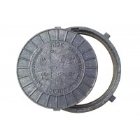 Люк оглядовий дачний 500 кг чорний - Мпласт